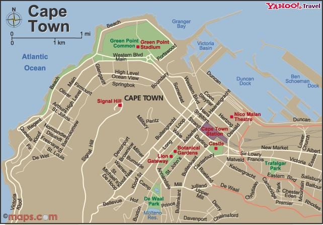 kota Cape Town map viewer
