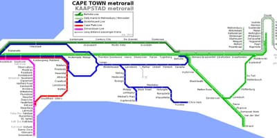 Cape Town metro peta